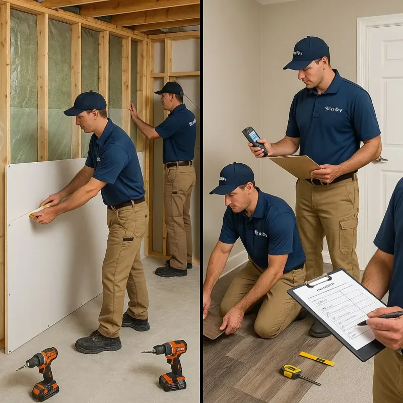 Repairs and Reconstruction process in Wentworth, NC