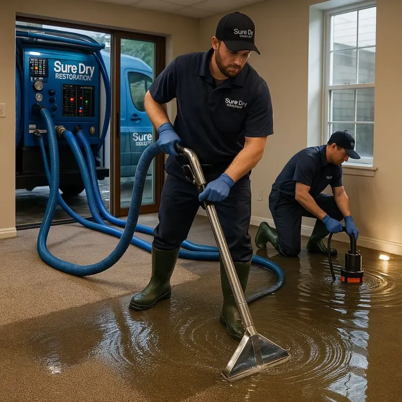 Water Extraction and Removal process in Wentworth, NC